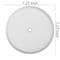 American Built Pro Clean-Out Cover Plate, 7-1/4 in. Diameter Plastic Flat White 107FW P1 - alternate 5